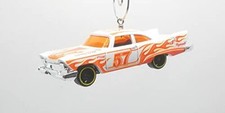 Christmas Ornament for Plymouth Fury White Orange