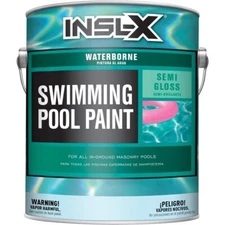 Waterborne Semi-Gloss Acrylic Pool Paint Royal Blue 1 Gallon