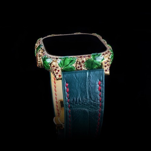 Apple Watch Ultra 2 Baccchus Edition, Gold, Rubies, Hot Enamel, Engraved - Picture 5 of 7