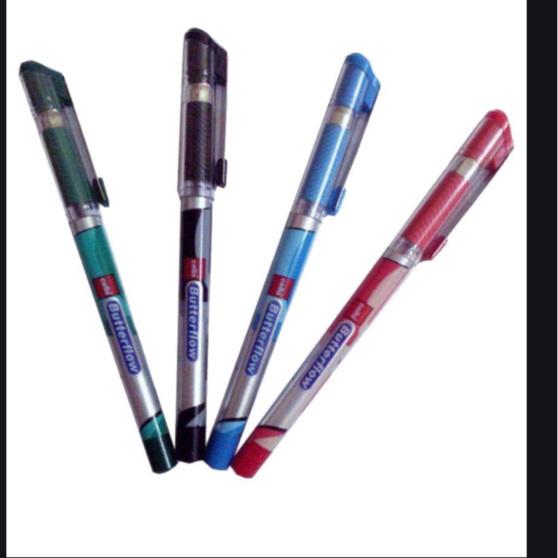 Cello Butterflow Colour Ball Pen Pack Cello Butterflow Ball Pen