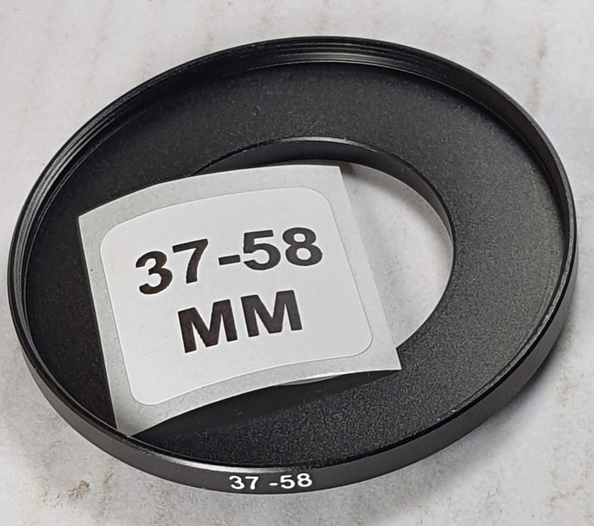 37mm To 58mm Step-Up Filter Ring Adapter For Camera Lenses