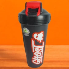 Ghost Lifestyle Blender Bottle Classic 28 oz Shaker Cup Black & Infrared
