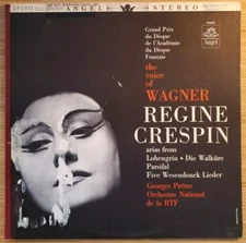 Wagner: Regine Crespin arias from Lohengrin, Walkure, Parsifal S 35832 12" LP VG