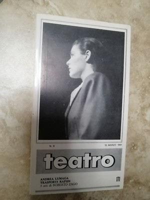 THEATER N 6 ANDREA LUMAGA SCHNELLER TRANSPORT 3 AKTEN ZAGO - 15. MÄRZ 1991 171 (GV)