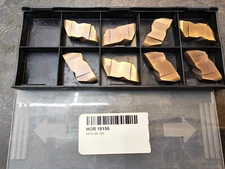 Qty 8 Horizon HR 4125L 18150 323 Grade Carbide Inserts