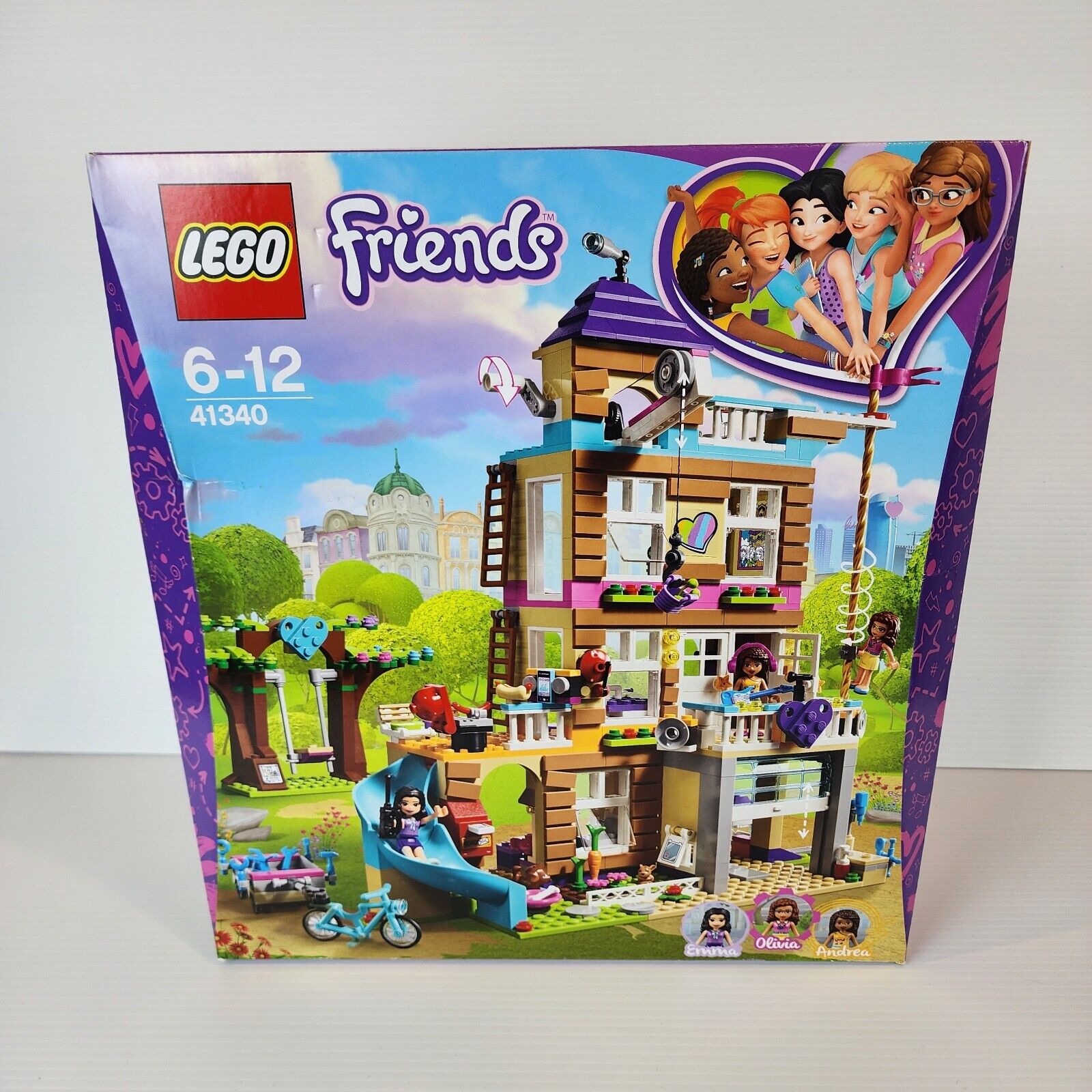 LEGO Friendship House Friends 41340 New Sealed - Damaged Box