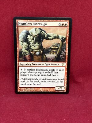 MTG Betrayers of Kamigawa 1x Heartless Hidetsugu Played