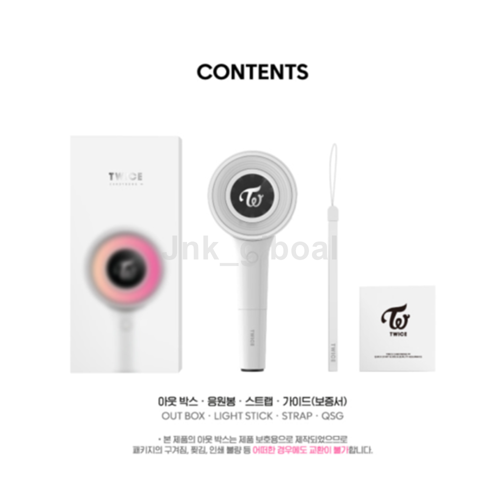 TWICE ∞ ペンライト CANDYBONG VER.3 TWICE [CANDYBONG Ver. 3 INFINITY] OFFICIAL FAN LIGHT STICK +
