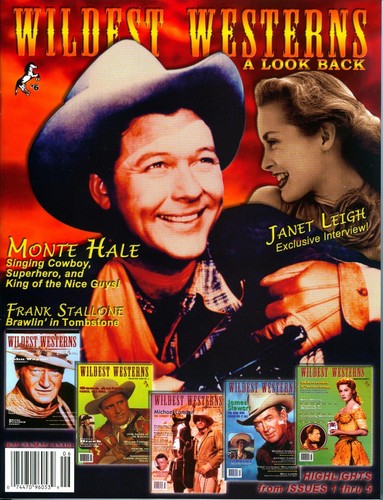 Robert Fuller OOP Magazine WILDEST WESTERNS Photo RARE John Wayne FRANK STALLONE