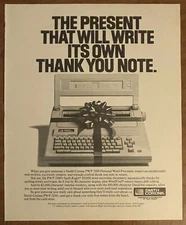 1990 Smith Corona PWP 2100 Personal Word Processor Spell-Right 90s Print Ad