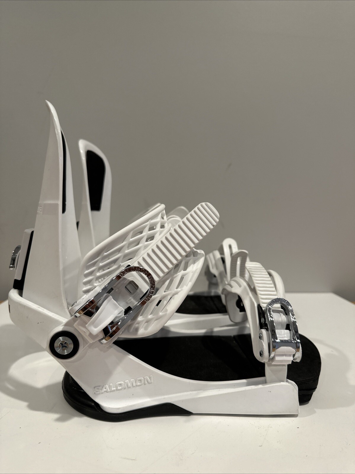 Attacchi snowboard Salomon EDB da uomo taglia media ottime condizioni L114