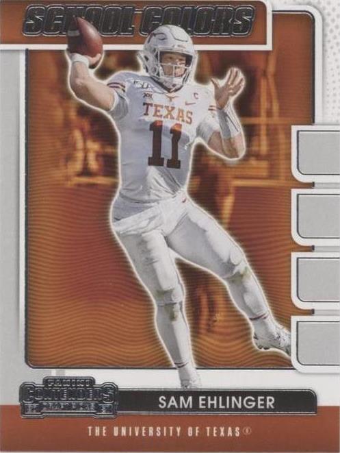 2021 Panini Contenders Draft Picks Sam Ehlinger #20 - 1 of 2