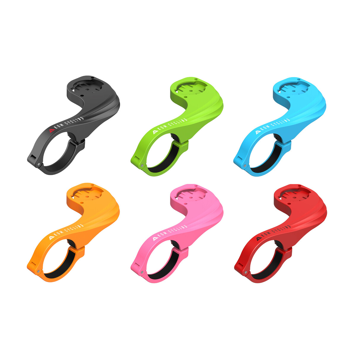Garmin, supporto per bicicletta con finitura in carbonio, Garmin Edge progettato