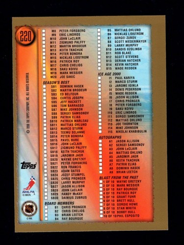 1998-99 Topps Base Hockey Cards You Pick From The List - Picture 367 of 391