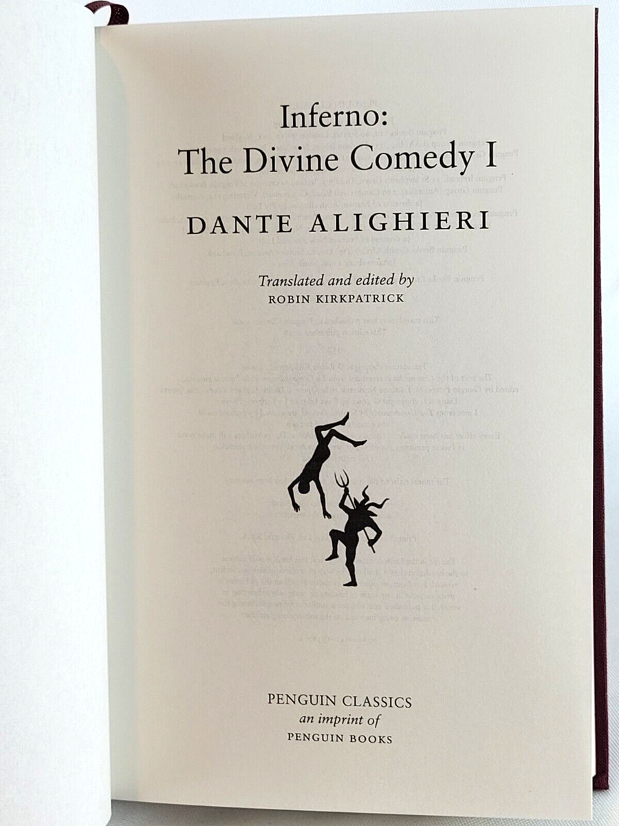 The Divine Comedy: Volume 1: Inferno (English and Italian Edition) - Dante  Alighieri: 9780140448955 - AbeBooks