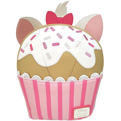 Loungefly Disney Marie Sweets Cupcake Form Mini Rucksack Tasche Aristocats Katze