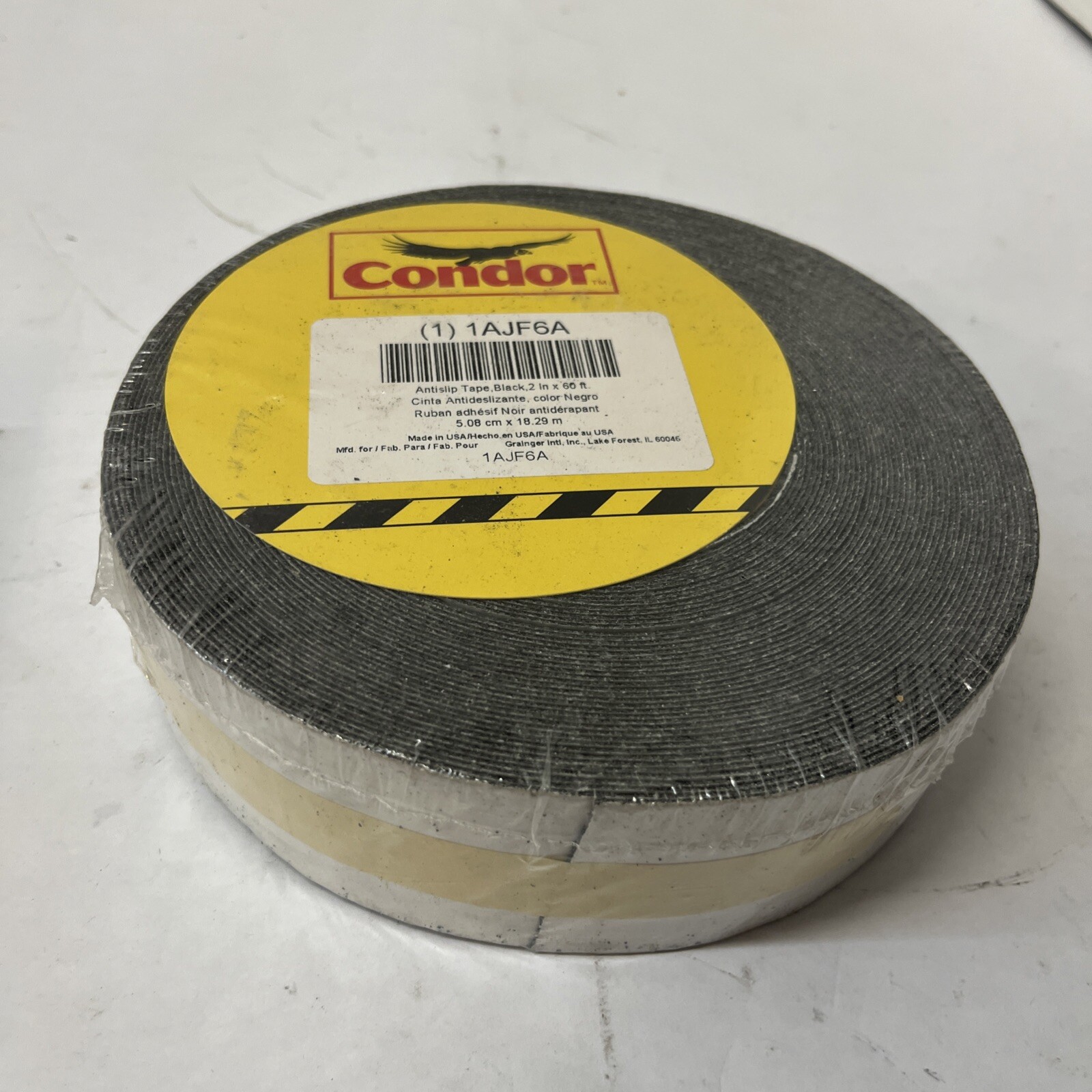 Condor 1AJF6A  Anti-Slip Black  Tape 2" X 60ft.