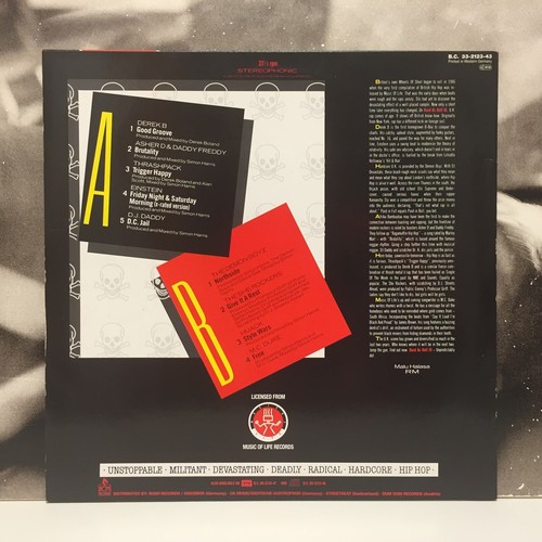 Hard Als Hölle! 3 LP Ex / Ex- 1988 Germany Bcm Records B.C.33-2123-43 Derek B - Bild 5 von 5