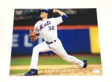 Steven Matz Signed 11x14 Photo JSA Coa