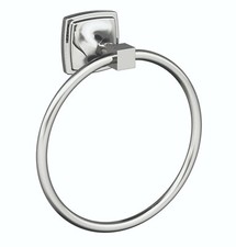 Amerock Stature BH3609226 7-9/16" Wall Mount Towel Ring - Polished Chrome