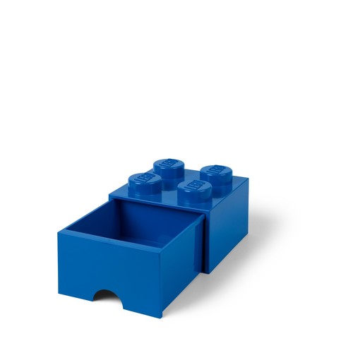Produkty do przechowywania LEGO: 40051731 4-kołowe szuflada z cegłą niebieska nowa *produkt uszkodzony* - Zdjęcie 5 z 7