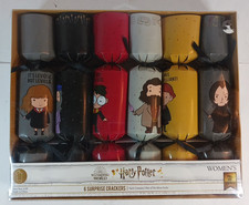 Harry Potter Surprise Crackers Ladies No Show Socks Size 4-10 Six Pairs