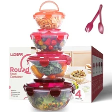 Large Produce Saver Container Fresh Containers with Airtight Lids and Handle