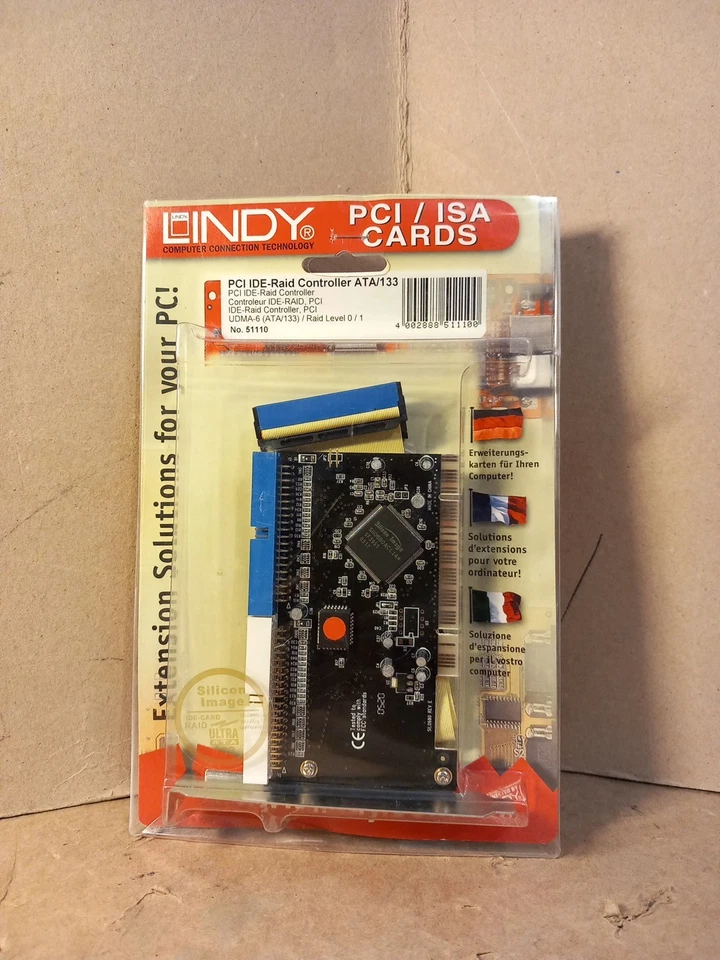 LINDY PCI/ISA CARDS PCI IDE-RAID CONTROLLER ATA/133 - Image 2 of 4
