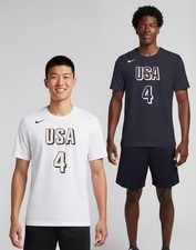 Nike Curry 2024 Paris Olympic Basketball Shirts NewWithTags 