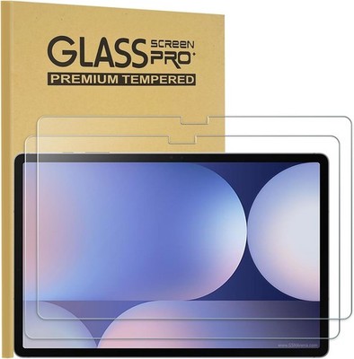 2-Pack Anti-Scratch 9H Tempered Glass Screen Protectors for Samsung Galaxy Tab S