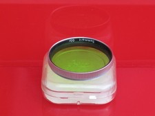 Leica 5cm f:1.5 screw in green filter with case, US SELLER "LQQK"