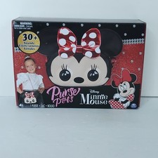 Minnie Mouse Interactive Sounds Purse Pets Red Hand bag Coin Shoulder New Sealed