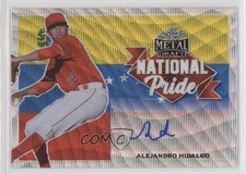 2021 Leaf Metal Draft National Pride Silver Wave Alejandro Hidalgo Auto v1x