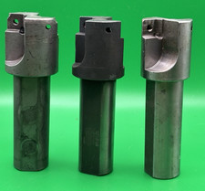 Lot of 3 Indexable Counterbore End Mills 1-3/8"  1-1/4" all 1" Shanks