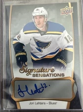 2016-17 Upper Deck Signature Sensations Jori Lehtera #SS-JL Auto Autograph
