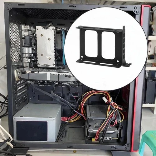 Doppelte SSD-Montagehalterung Festplattenfach 2,5-Zoll-SSD-Fach Montageschacht