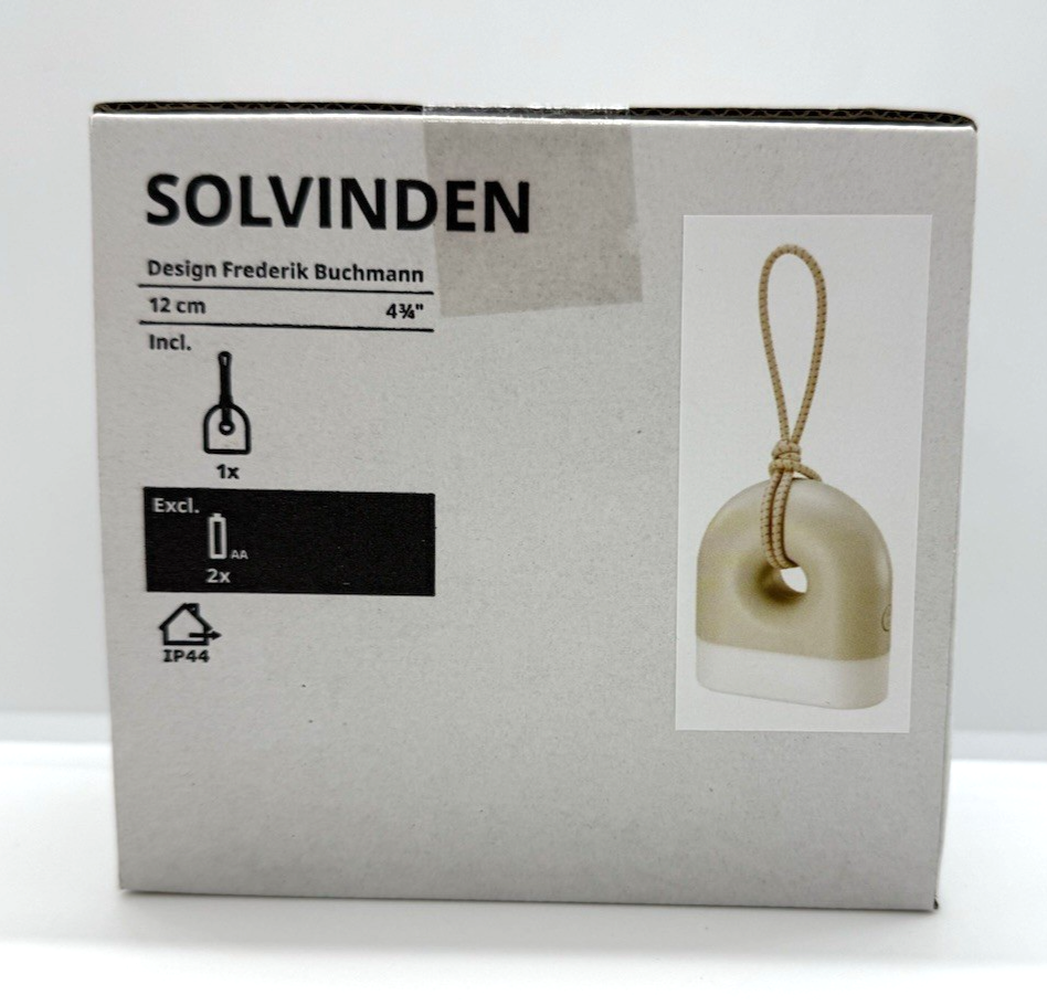 IKEA SOLVINDEN Portable Tabletop Lamp Battery Operated New 705.940