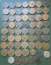 Jersey Coins (61) Victoria To Elizabeth 1/12 Of A Shilling 50p 1877 1957 Lot 715