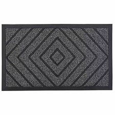 Gray Diamond 18 In. X 30 In. Coir Door Mat