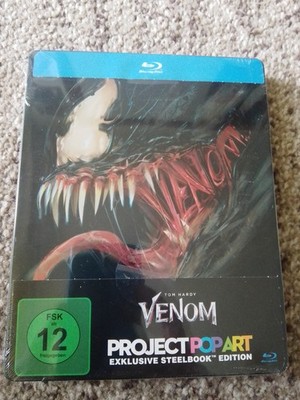 Venom Steelbook Project Pop Art Blu-ray OVP