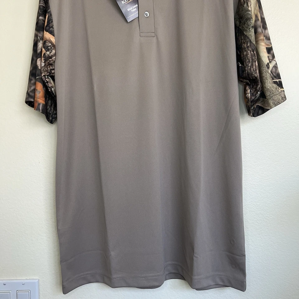 Kings Camo Woodland Series Short Sleeve Button Shirt Mens Sz L Outdoor Hunting - Image 3 of 4
