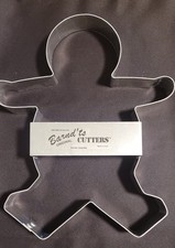 Gingerbread Man Cookie Cutter. Giant Sized, Barndt's Original Cutter