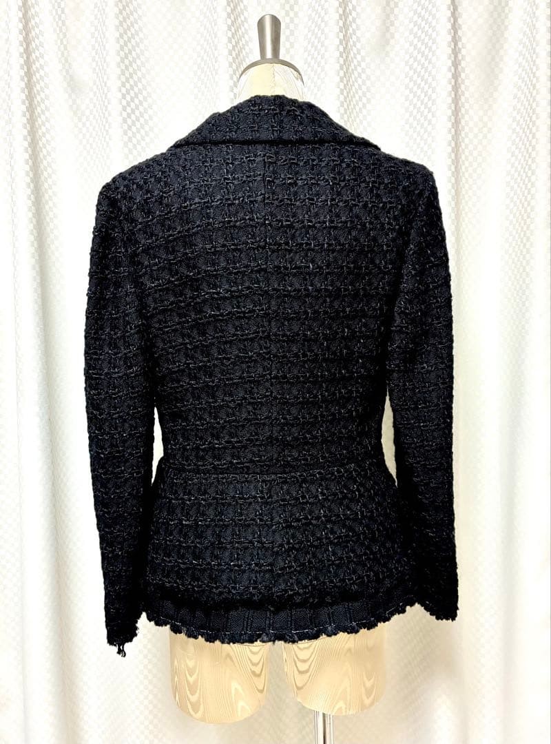 PRADA Tailored Jacket Excellent Condition Tweed B… - image 6