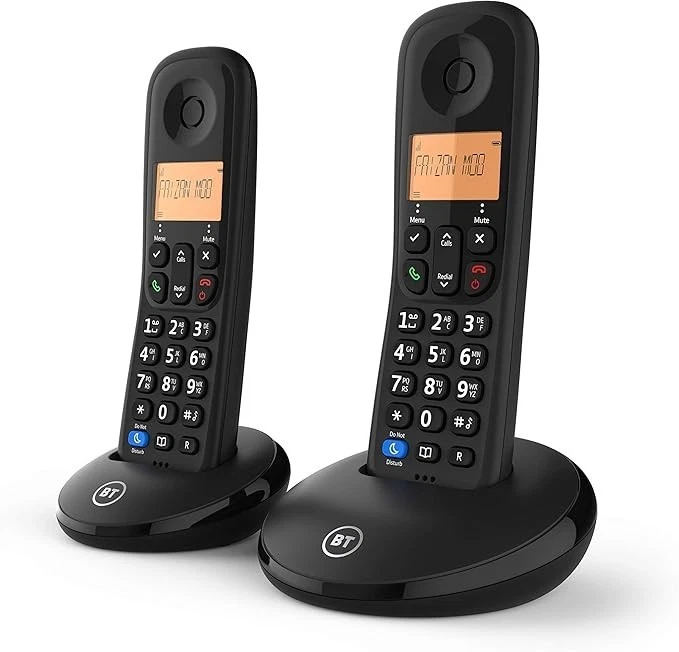 BT Everyday Cordless Home Phone Twin Pack with Call Blocker & DND Button - Image 2 of 3