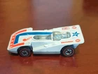 VIntage Redline Hot Wheels 1973 Steam Roller Red White Blue Hong Kong Untouched!
