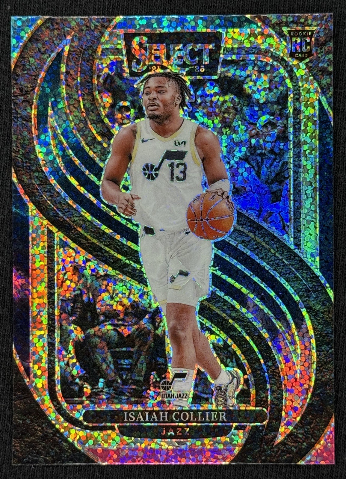 2024-25 Panini Select - Premier Level Isaiah Collier #178 Cosmic SSP