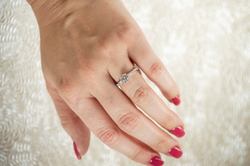 1.75 CT Round Cut IGI Lab Grown Certified Diamond Wedding Ring 18K Yellow Gold - Picture 8 of 14