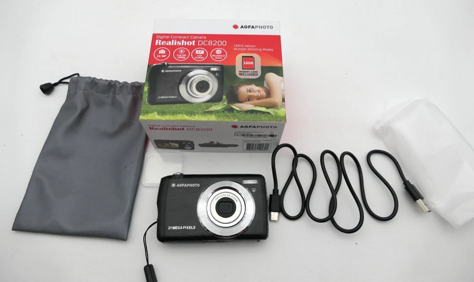 AGFAPHOTO Realishot DC8200 Kompakte Digitalkamera Schwarz 21 MP - Bild 4 von 4