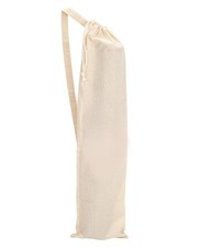 Organic Cotton Yoga Mat Bag Large Size Lightweight Washable Dust Tote Cover w...