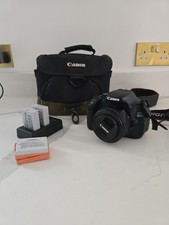 Canon EOS 600D Digital SLR Camera 18MP with  50mm Lens Black + Canon Bag
